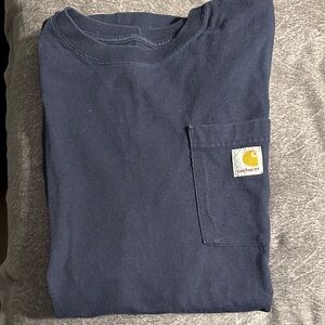 Carhartt Dark Blue Pocket Tee